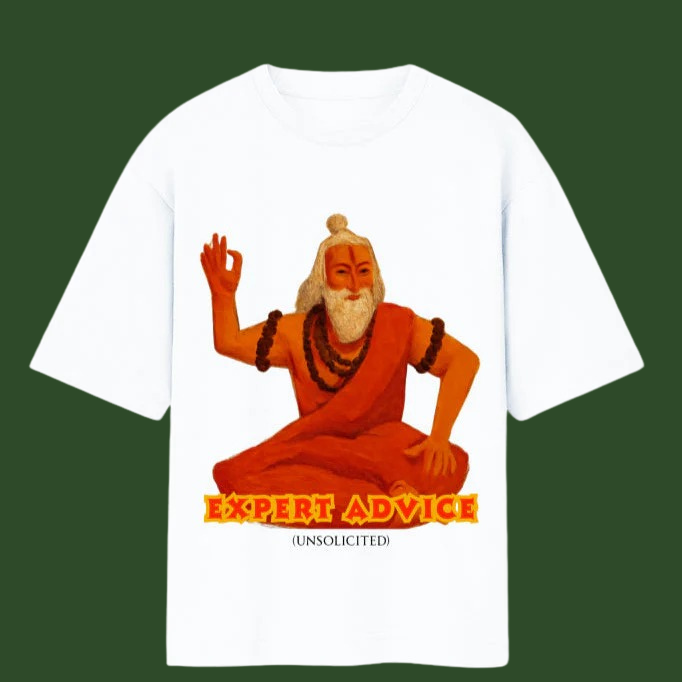 Expert Advice (Unsolicited) - Oversized Tee