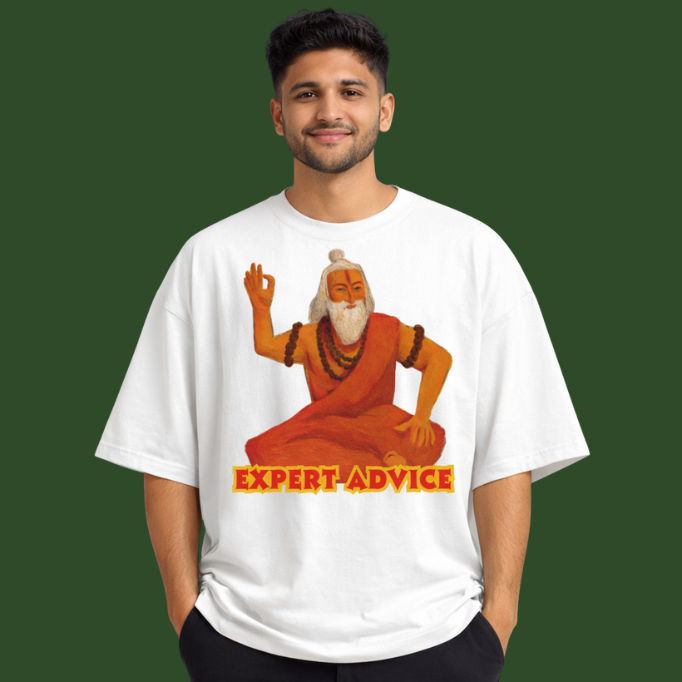 Expert Advice (Unsolicited) - Oversized Tee