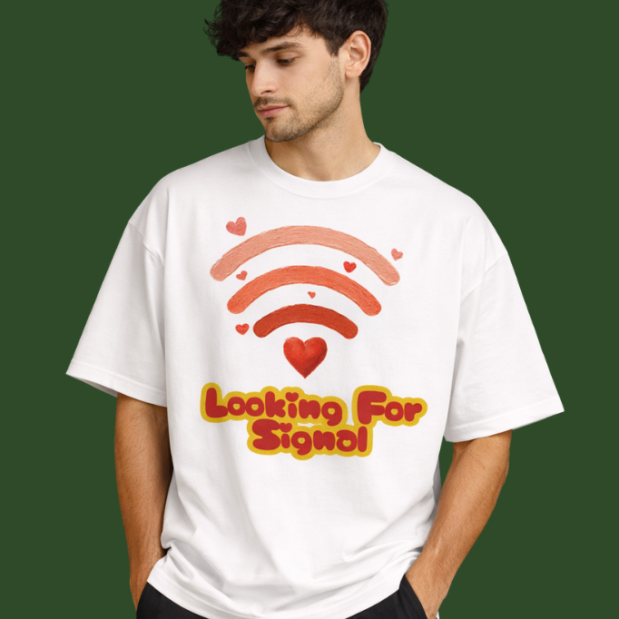 Love Signal - Oversized Tee
