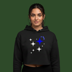 Star Power - Female Cropped Hoodie