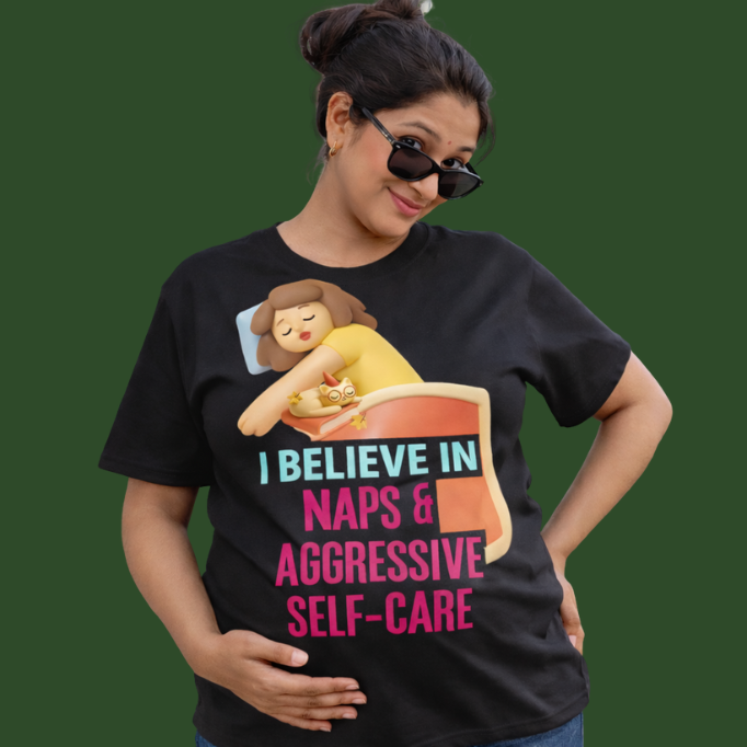 I believe in Naps - Maternity Tee