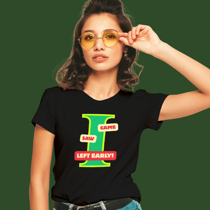 I Came, I Saw, I Left Early - Women's Classic T-Shirt