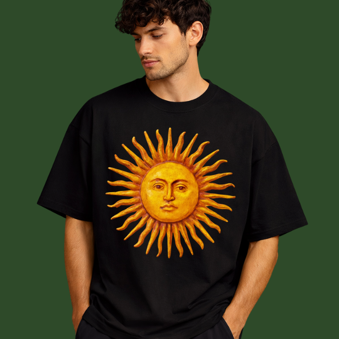 Suryadev - Oversized Tee